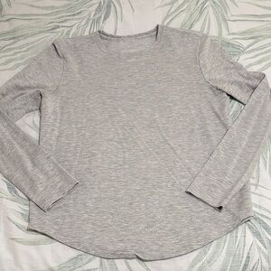 Lululemon Gray Long Sleeve Top